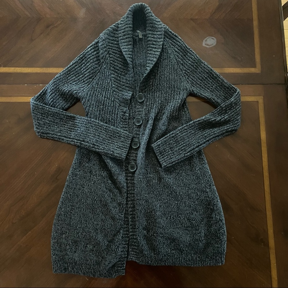 Dark grey fall sweater